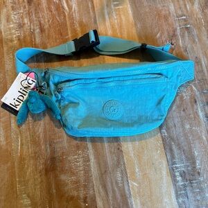 Kipling Teal Waist Bag